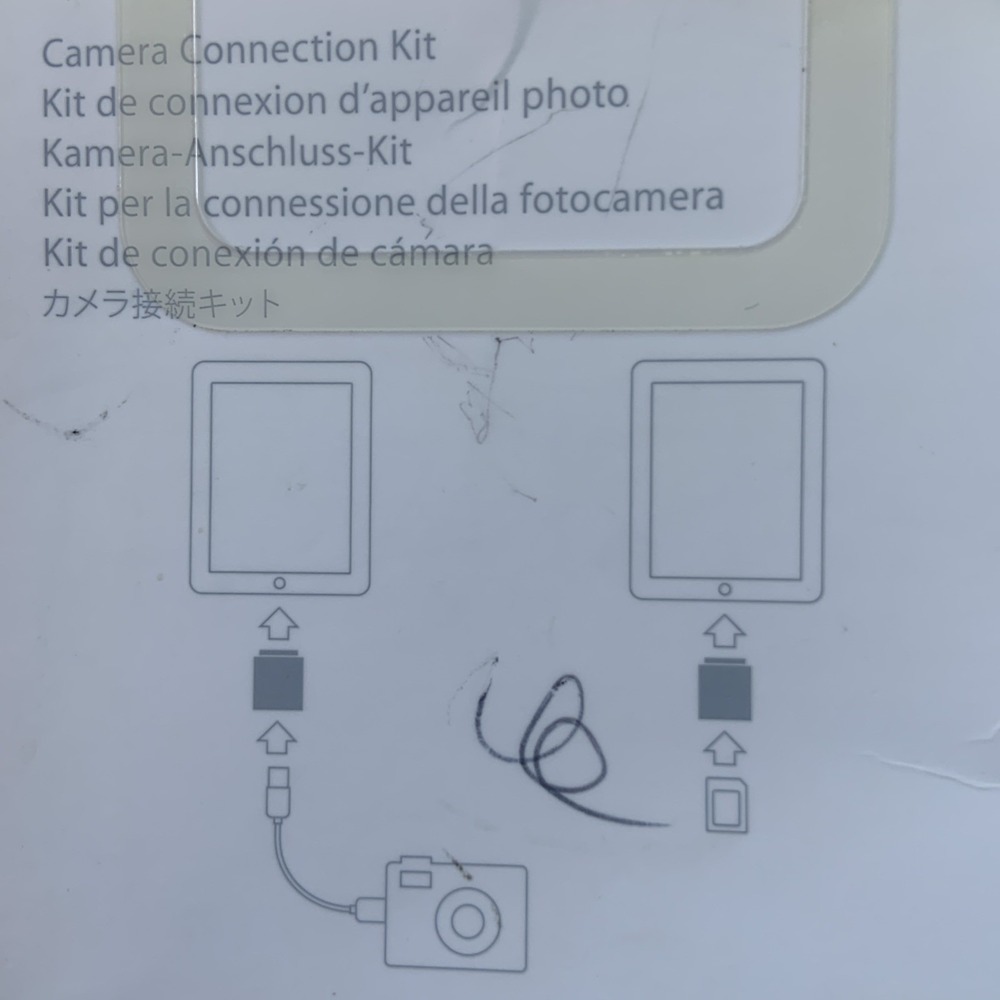 Apple iPad Camera Connection Kit 30 Pin USB SD Card‎ Adapter - Picture 2 of 5